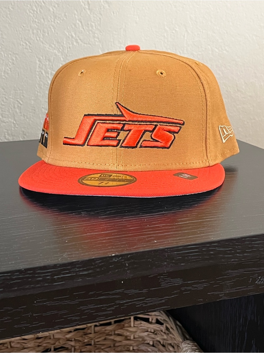 New York Jets New Era Hat Club 59Fifty Fitted Cap 7 3/8 Authentic NWT